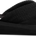 Rocket Dog womens Sunset Flip Flop, Black, 6 US
