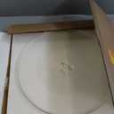 14" Microwave Glass Plate for LG Microwave Plate MJS47373301, MJS47373302, MJS47373303, MJS47373304 Compatible With LG Microwave Plate Replacement (14" Small Coupler Hole)