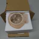 Smiley Face Planter Pot  Small Cute Resin Flower Head Planter with Drainage Hole, Succulent Pot for Indoor & Outdoor Home Dcor