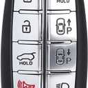Keyless Entry Remote Control Smart Key for Hyundai Genesis GV70 2021 2022 | Alliskeys 8-Buttons Proximity Key Fob Replacement for Hyundai Genesis GV70 2021 2022 TQ8-FOB-4F35 95440-AR010