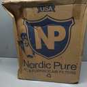 Nordic Pure 16x25x5 (15_3/4 x 24_3/4 x 4_3/8) Honeywell/Lennox Replacement MERV 12 Air Filters 2 Pack