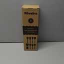 Riveira 9 Pieces Teak Wooden Spoons For Cooking  Premium & Durable Organic Teak Wooden Cooking Utensils  Non Stick Wooden Spatula For Cooking  Non Toxic Utensil Set With Holder & Spoon Rest