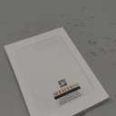 Stonehouse Collection Holiday Palm Santa Flyby Tropical Christmas Cards, 18 Boxed Christmas Cards and Envelopes, USA Made (Standard)