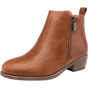 Jeossy Women's 905 Ankle Boots, Classic Low Heeled Short Booties, Casual Comfortable Boots with Wide Widths (7)