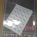 Baby Gender Reveal Board Game with 144 Girl or Boy Voting Stickers, Cast Your Vote Sign with Stand - Chalkboard Design (12 x 17 in)