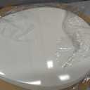Mayfair Cassel Slow Close Toilet Seat, Easy Clean, Non Slip Premium Wood Seat, Easy Install, Made in USA, Round, Biscuit