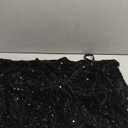 Floerns Women's Plus Size Sparkly Sequin Cami Mini Dress V Neck Bodycon Birthday Party Dresses (XX-Large Plus, Black)