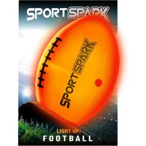 Light Up Football - Glow in The Dark Ball - Outdoor Sports Birthday Gifts for Boys Ages 8-15 - Kids & Teenage Youth Gift Ideas