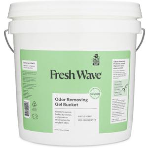 Fresh Wave Odor Removing Gel Bucket, 15.5 lb. (248 oz.), Original Scent Refill - Odor Absorbers for Home, Safer Odor Relief, Natural Plant-Based Odor Eliminator, For Cooking, Trash & Pets