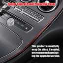 Center Console Gear Shift Panel Cover for Mercedes Benz C W205 2015-2018