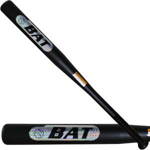 34in Steel Baseball Bat 2.7LBS Weighted for Youth and Adult 2" Barrel Heavy Duty Bats for Home, Black