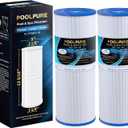 POOLPURE PLFPRB50-IN Spa Filter Replaces Pleatco PRB50-IN, PRB50IN, Unicel C-4950, Filbur FC-2390, Jacuzzi J210/J220/J235/J245/J275, Guardian 413-212-02, 373045, 5X13 Drop in Hot Tub Filter, 2 Pack