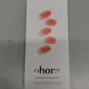 ohora Semi Cured Gel Nail Strips (N Addict) - Works with Any Lamps, Salon-Quality, Long Lasting, Easy to Apply & Remove - Includes 2 Prep Pads, Nail File & Wooden Stick