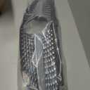 Front Grill Grille for 2015-2018 Mercedes Benz W205 C-Class C200 C250 C300 C350 C400 Silver Diamond Front Bumper Grill Direct Fit Replacement ABS Plastic No Modification Required with Camera Hole