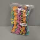 30 Pieces Heatless Waves Curlers Spiral Curls Styling Kit No Heat Hair Waver Spiral Curlers Rollers with 2 Pieces Styling Hooks for Most Hairstyles (45 cm, Mixed Color)