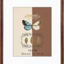 16X20 Picture Frame - Natural Walnut Wood Solid Wood Picture Frames