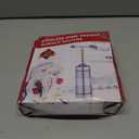 Manual Pasta Maker Machine, Stainless Steel Noodle Maker with 5 Dies, Hand Crank Pasta Press & Extruder for Fresh Homemade Pasta, Easy to Clean, Kitchen Pasta Machine