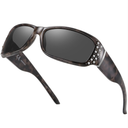 HAOLOTA Polarized Fit Over Glasses Sunglasses for Women Men Trendy Square Wrap Around Shades UV Protection