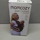 Momcozy Breathable Mesh Baby Carrier, Ergonomic and Lightweight Infant Carrier for 7-44lbs with Enhanced Lumbar Support, All Day Comfort for Hands-Free Parenting, Air Mesh-Black