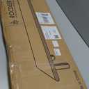 Bamboo Dual Monitor Shelf, Monitor Stand Riser with Underneath Storage for Desk Office Supplies, Supports Heavy TV up to 300 lbs, Natural