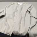 Simple&Opulence Womens Cardigan Button Down Crew Neck Sweater Open Front Long Sleeve Lightweight Knitted Sweaters (Small)