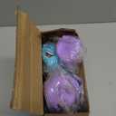 Meooeck 24 Pcs Slow Rising Stress Cube Square Fidget Ice Cube Stress Toys for Adults Squeeze Balls for Easter Basket Stuffer Easter Egg Filler Party Gift ADHD Autism Anxiety