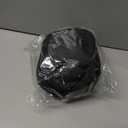 Airplane Pillow, Travel Neck Pillow with Memory Foam - Adjustable Buckle & Machine Washable Cover for Flights, Car, Office - Includes Eye Mask & Ear Plugs(Black) (Black and Gray)