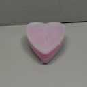 Yerliker 6 Pcs Plastic Food Storage with Lids 16.9 oz Heart Shaped Containers Heart Shaped Seasoning Containers Reusable Dessert Box for Mother Valentine Wedding Birthday Fruit