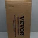 VEVOR Push Lawn Sweeper, 21inch Leaf & Grass Collector, Heavy Duty Thickened Steel Durable to Use with Large Capacity 3.5 cu. ft. Mesh Collection Hopper Bag, 2 Spinning Brushes