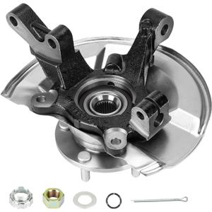 Front Passenger Side Loaded Steering Knuckle & Wheel Bearing Hub Assembly Fit for Dodge Caliber 2008-2012, Fit for Jeep Compass Patriot 2007-2017, (OE FIX Models)