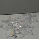 LYUBASA 3Pack Christmas Window Lights Decorations with Timer,Battery Powered White Lighted Snowflake Shaped LED String Sucker for Xmas 2026 Hanging Fireplace Window Indoor Decor