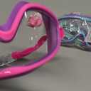 Seago Swim Goggles 2 Pack Anti-Fog Anti-UV Wide View Swimming Goggles for Kids 3-14 (Pink Purple & Green Purple)