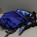 Spooktacular Creations Halloween Kid Dragon Costume, Boys Dragon Wings, Tail and Mask Set for Halloween Dress Up (Small(5-7 yrs), Blue)