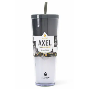 Manna Axel Tumbler Plastic 24oz Black