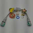 Taf Toys Savannah Adventures Arch | Activity Arch with Fascinating Toys, Stimulates Babys Senses & Motor Skills Development | Newborn & Baby Toys 3-6 Months | Use on Strollers, Bassinets, Crib