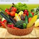 10 Pcs Fake Vegetables,Realistic Plastic Fake Fruit and Vegetable Decoration,Artificial Vegetable for Home Kitchen Decor, Fake Veggies Broccoli Chili for Photography Props Display