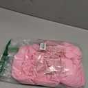 Peomeise 7.2FT Spandex Open Arch Backdrop CoverU-Shaped 2-Sided Backdrop CoverRound Top Chiara Stand Cover for Birthday Party Wedding Ceremony Baby Shower Decoration, Pink