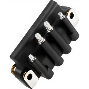 ​​NEWHOW Ignition Coil 583740 for Johnson Evinrude 2-225HP Outboard 1987-2006, Dual Plug Wire Coil Replaces 0583740, 18-5170, 183-3740, Fits 2-15HP 28-50HP 75-115HP V4 135-225HP V6 Looper