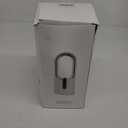 Desk Fan Bladeless, 11.8 Inch Office Fan Small, Quiet, 3 Speed Adjustment, Touch Control, Easy to Clean, Desk Fans Small Quiet, Ideal for Office, Living Room, Bedroom (White/Gold)