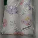 Watercolor Floral Tea Towels, Cotton Kitchen Towel 18.9  27.5 inch, Quick Drying Dish Cloth for Party Anniversary Holiday Decoration, Housewarming Gifts for Mom (Flower Grass)