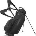 Findway 5 Way Golf Stand Bag, Upgraded Lightweight Golf Bag with Stand, Golf Club Bag with 7 Pockets Dual Strap and Rain Cover for Men Women