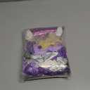 Purple Birthday Decorations for Women Girls, Lavender Purple Silver Foil Balloons Table Cloth Sash Crown Fringe Curtains Happy Birthday Banner Glitter Star Garland Butterfly Cake Topper Party Supplies