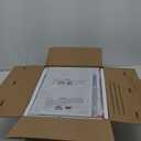 BOLUO Stackable Storage Drawers Narrow Closet Organizers and Storage Fabric White 2 Drawer Dresser for Bedroom 2 Packs Modern (Deep(15.4"D x 11.4"W x 12"H))