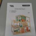 Giant bean Large Wooden Dollhouse with 32 Pcs Furniture Accessories