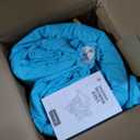 Outfunny Inflatable Bounce House, Kids Bouncy House for Boys 3-12 with Slide, Outdoor & Indoor, 450W Blower - 
Sky Blue