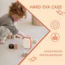 2 x Storage Case for Yoto Mini Player Kids Audio & Music Player, Portable Yoto Card Holder Case (beige)