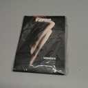 Women's 80 Denier Semi Opaque Tights High Waist Soft Solid Color Footed Pantyhose (XL)