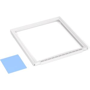 241969501 Shelf Frame Without Glass Refrigerator Compatible with Frigidaire Refrigerators, Replaces Part 241969501 AP4433007 1512992 AH2363832 EA2363832 PS2363832 (With 1Pcs Can Organizer)