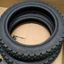 76-305 16X3.0 E-Bike Tubeless Tire - Heavy Duty 16 Inch 16X3 Bike Tire for Electric Folding Bike Scooter - 8PR 55J - 43P.S.I - Off-Road All-Terrain Tread - 2 Pack