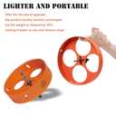 5.5 Inch Hole Saw with Arbor for Metal Wood Plastic, 5-1/2 in Bi-Metal Hole Cutter for Different Project with Smooth and Flat Drilling Edge, Fast Chip Removal,Lighter and Portable